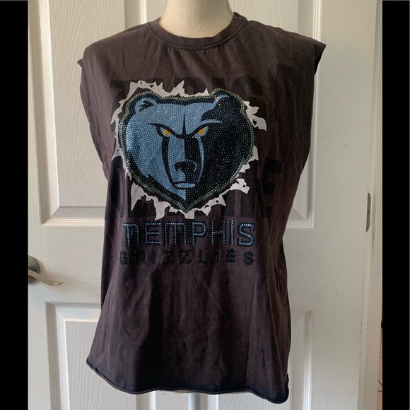 Zadig & Voltaire Tops - ZADIG & VOLTAIRE X NBA COLLECTION RHINESTONES TOP